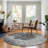 Premium Machine Washable Prisco Gray Rug-1005166695