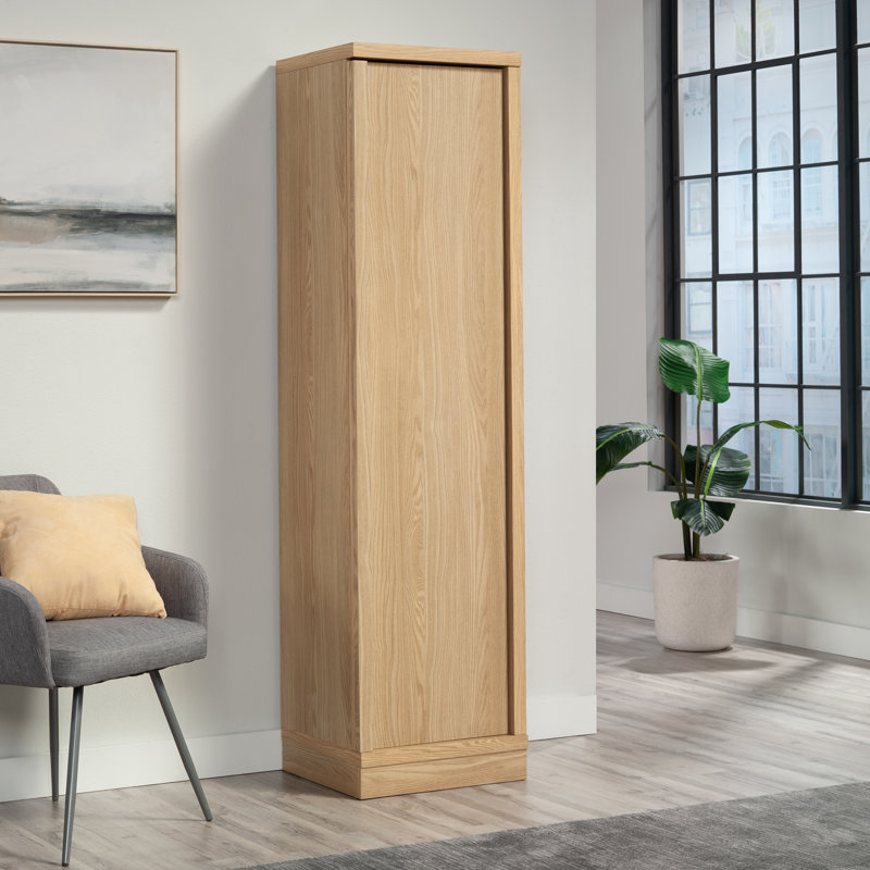 Armoire de rangement à une porte Merton Hall en chêne Dakota, Beige