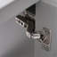 Petit meuble-lavabo avec lavabo en céramique et 1 porte à fermeture en douceur-1659257229