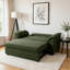 2 Seater Fabric Sofa Bed-570482982