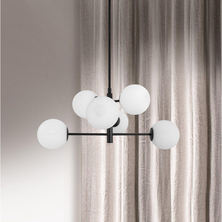  6-Light Sputnik Chandelier
