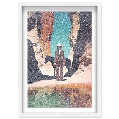 Cowgirl's Surreal Print by Oliver Gal