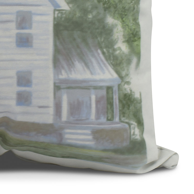 Housse et insert de coussin carré Farmers Market, Ivoire, 20 po x 20 po