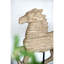 Grande sculpture décorative 19 "x 3 x 19,5" Defiance-1951186951