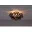 Abdurrahman Glass Semi Flush Mount-1073418806