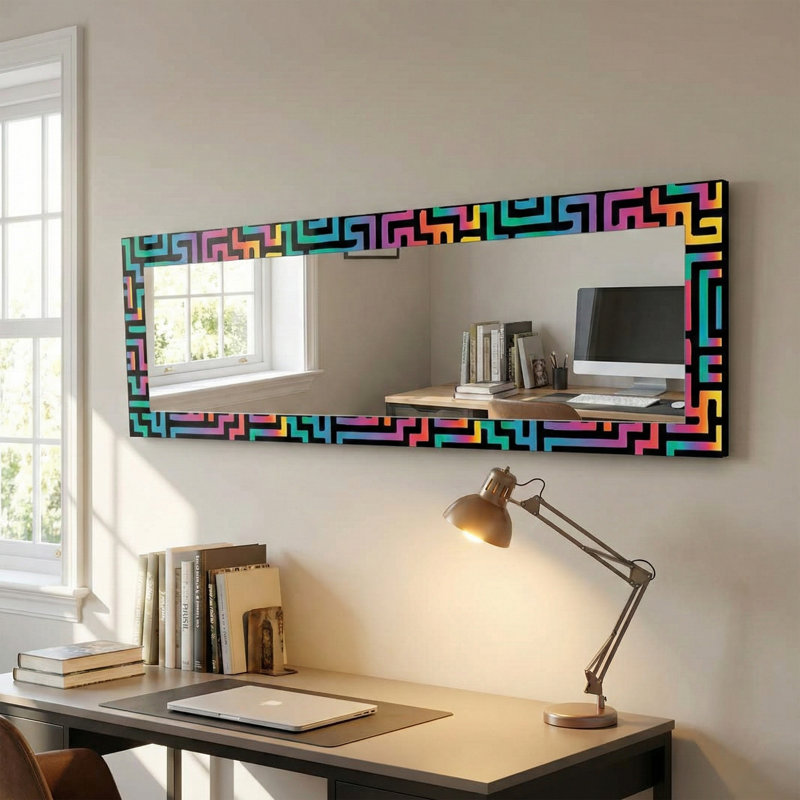 Demi-Lea Rectangle Wall Mirror