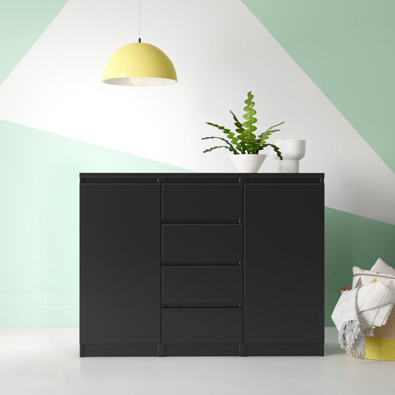Caton Sideboard, Matte Black