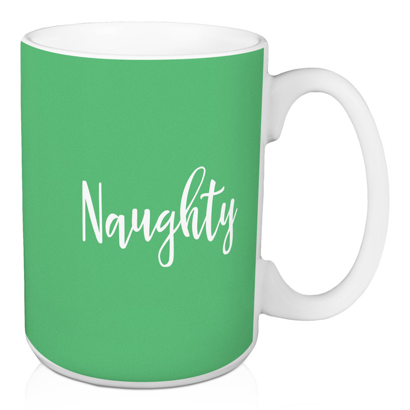 Grande tasse à café naughty Hertford, Vert clair