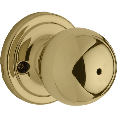 Bouton de porte d’intimité avec rosette rond Huntington