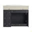 Meuble-lavabo mural 28 po avec lavabo en céramique et porte à fermeture en douceur, emballage KD-1322195616-1322195628