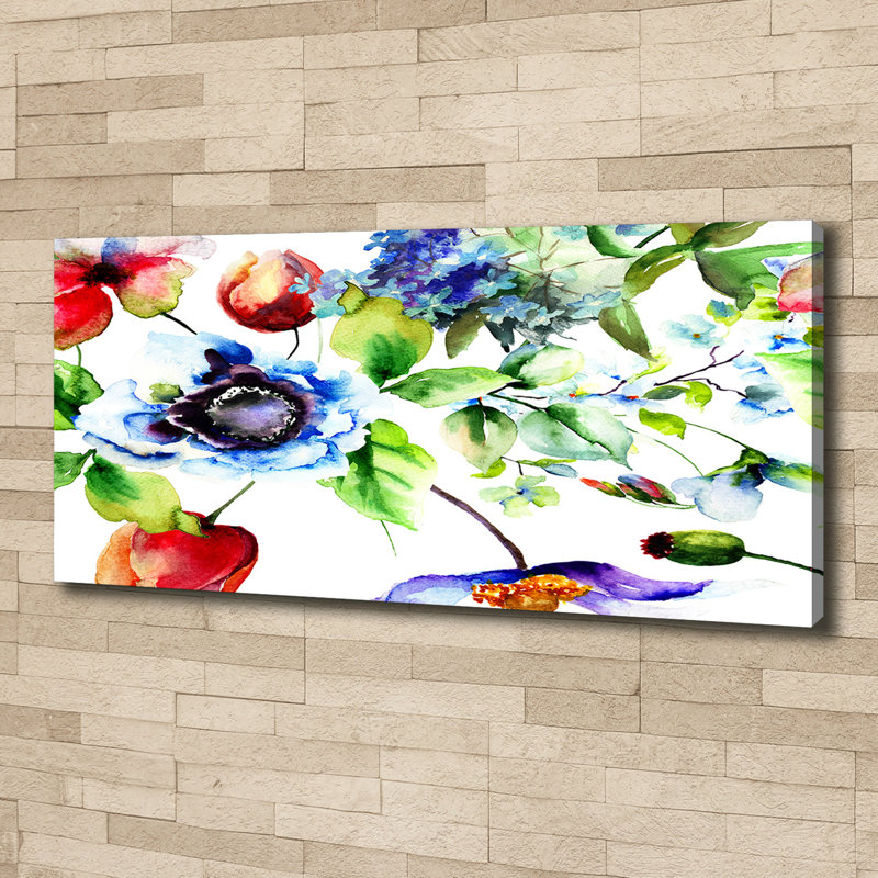 Spring Flowers 1 Piece Painting on Canvas