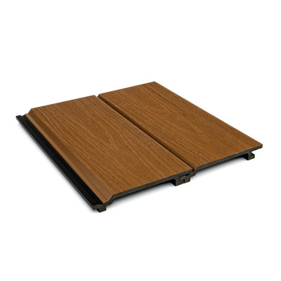 Panneaux de revêtement d'extérieur en composite 95 po x 6 po pour murs extérieurs, façades et rénovations, résistant aux intempéries et aux rayons UV