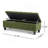 Ottoman Bench With Storage & Rubber Wood Legs-1964156426