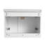 Meuble-lavabo simple 27,84 po avec plateau en céramique-747626664