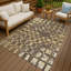 Tapis abstrait intérieur / extérieur lavable à la machine Chantille ACN2628-1914830567-1914830575