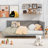 Full Size Wood Daybed/Sofa Bed, White-2054743352-2054743354