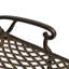 Chaise longue d'extérieur en métal Dashani-603887975