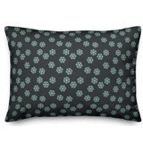 Snowflakes Reversible Throw Pillow