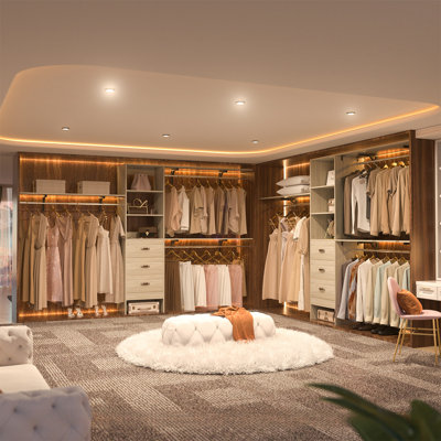 Quion 20.2 - 120 '' W  Closet System With Drawers