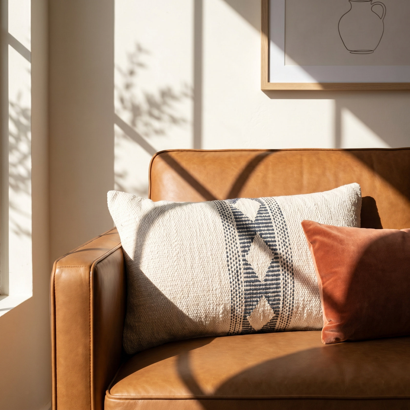 20" x 12" Cotton Pillow Cover