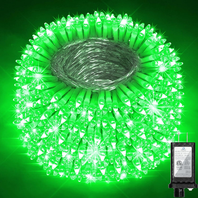 Guirlande de lumières à DEL, Vert