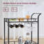 Ekamjeet Metal Bar Cart