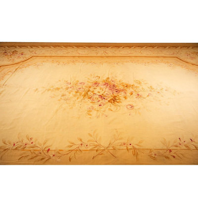 Tapis Aubusson français des années 1850