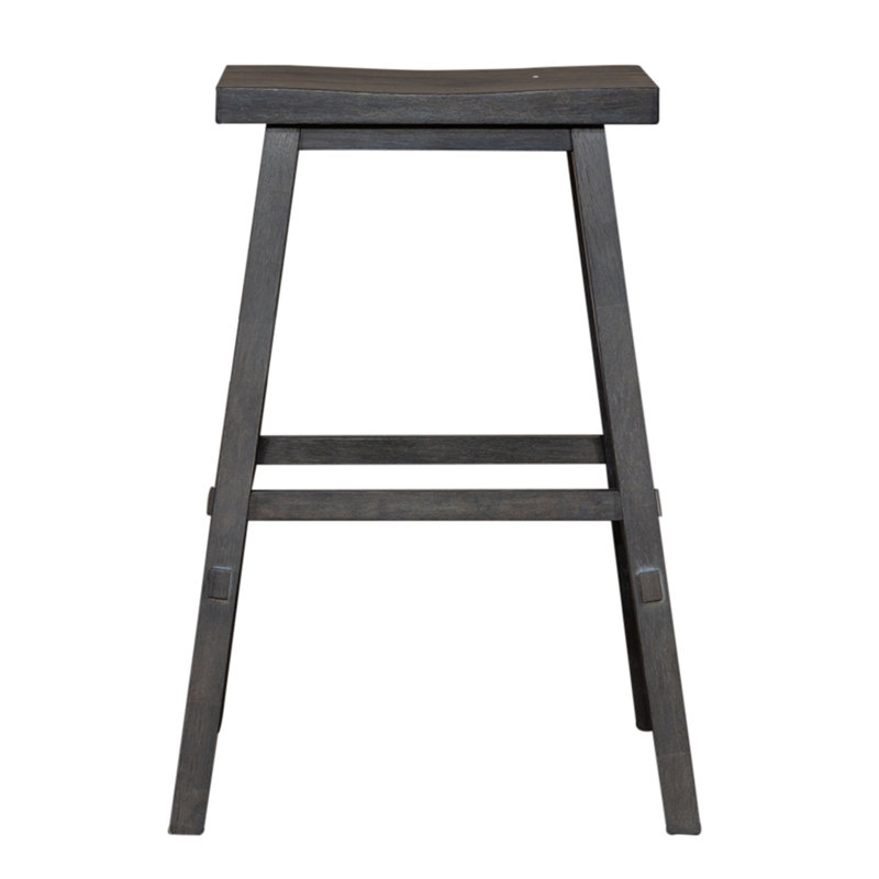 Knaack Barstool w/ Chair Glides, Slate, Bar Stool (30" Seat Height)