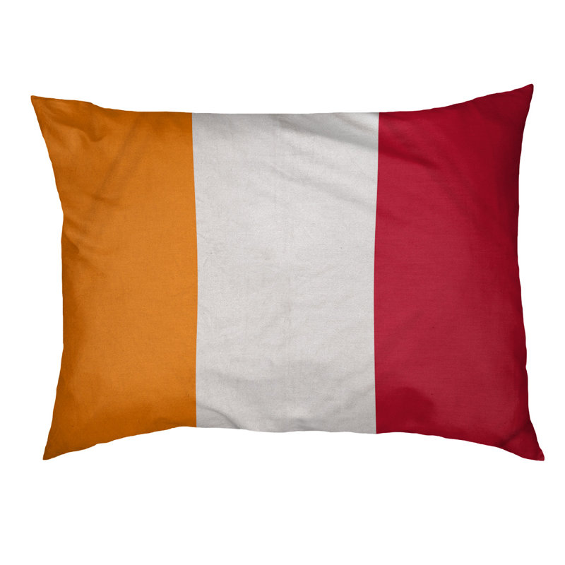 Coussin Houston, Petit (l 28 po x P 18 po x H 6 po), blanc
