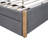 Upholstered Platform Bed with Wood Supporting Feet and Trundle Aevah-1784054969-1784054970