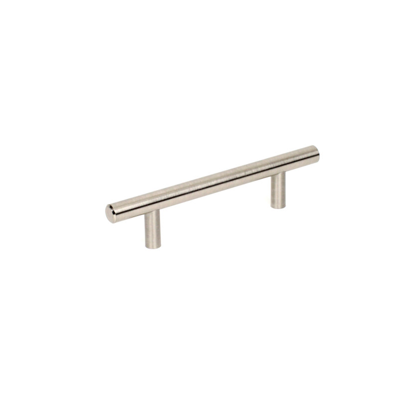 Satin Nickel 5-Inch Bar Pull with Mounting Hardware