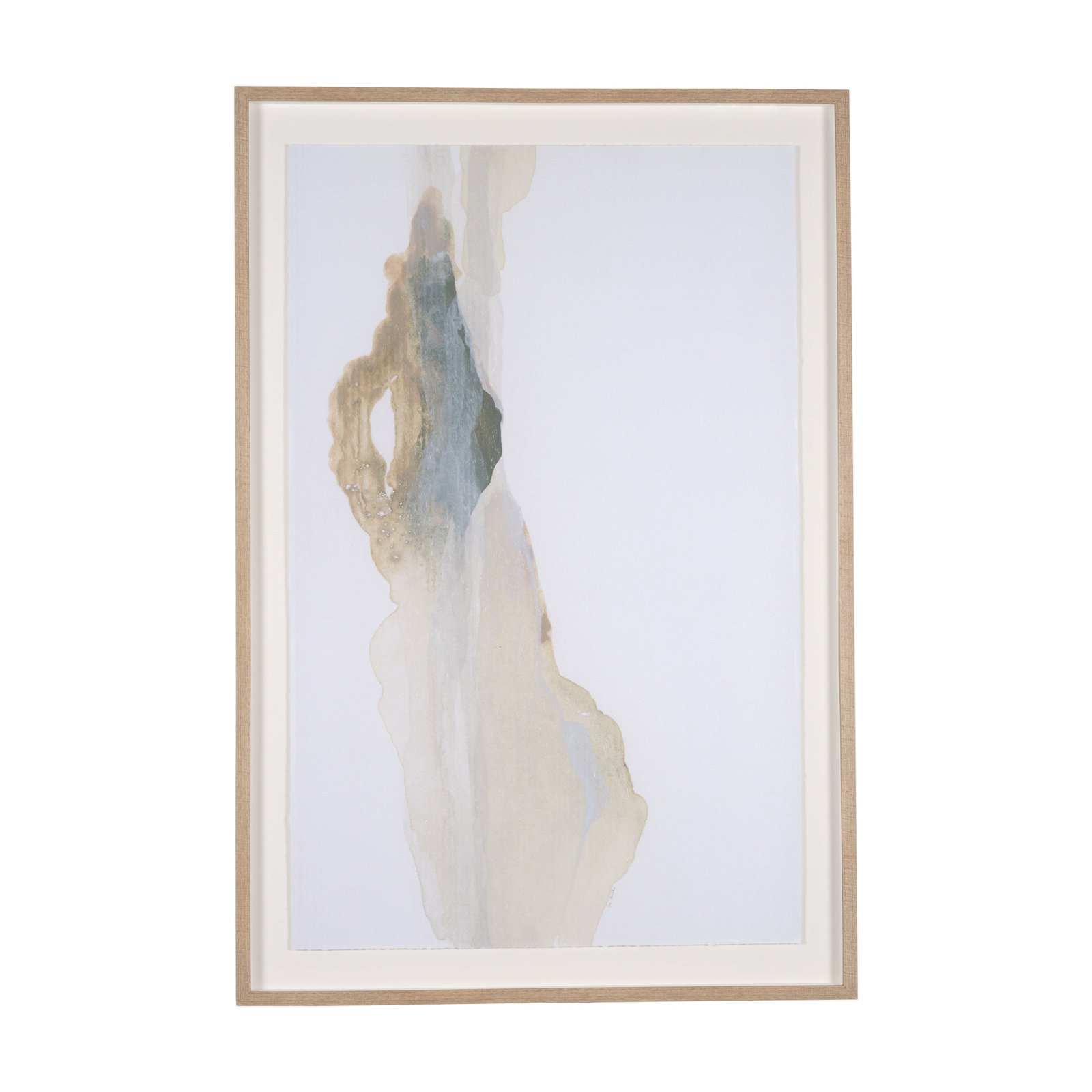 Can you See the Peace by Ira Havuka a Hand Embelished Textured Framed Art Print Matted under Glass, Can you See the Peace