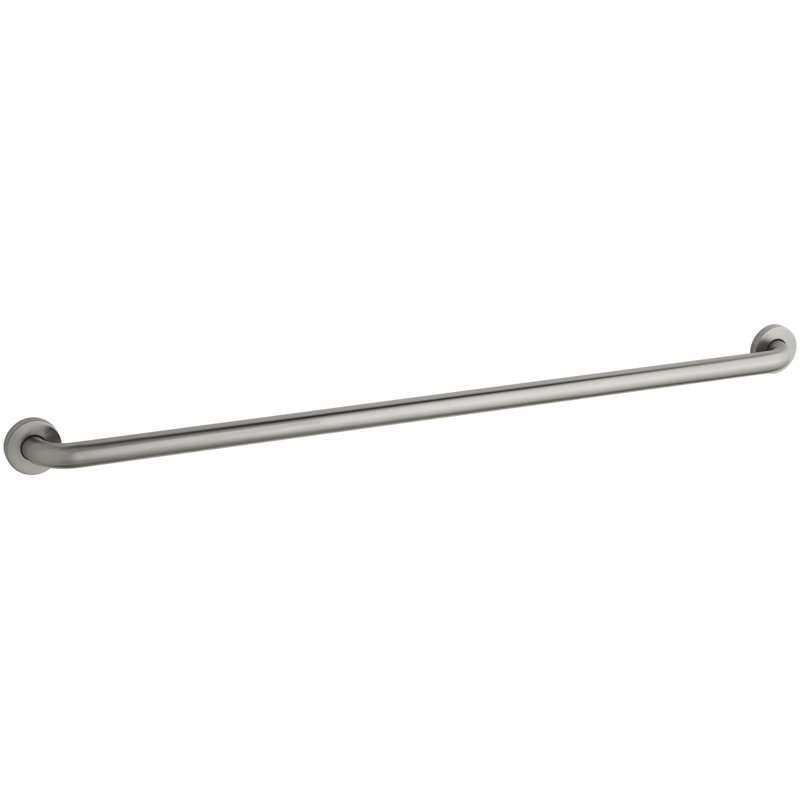 Contemporary Grab Bar, 42"W, Brushed Stainless