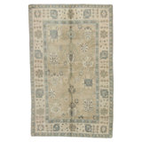 Dorset Wool Floral Area Rug in Blue/Neutral/Taupe