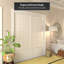 83" x 73.5" Single Sided Sliding Door Shoji Room Divider-1239681169