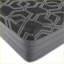 Matelas 14 po à plateau lisse hybride ultra moelleux avec housse glacée | Mousse + ressort | Noir