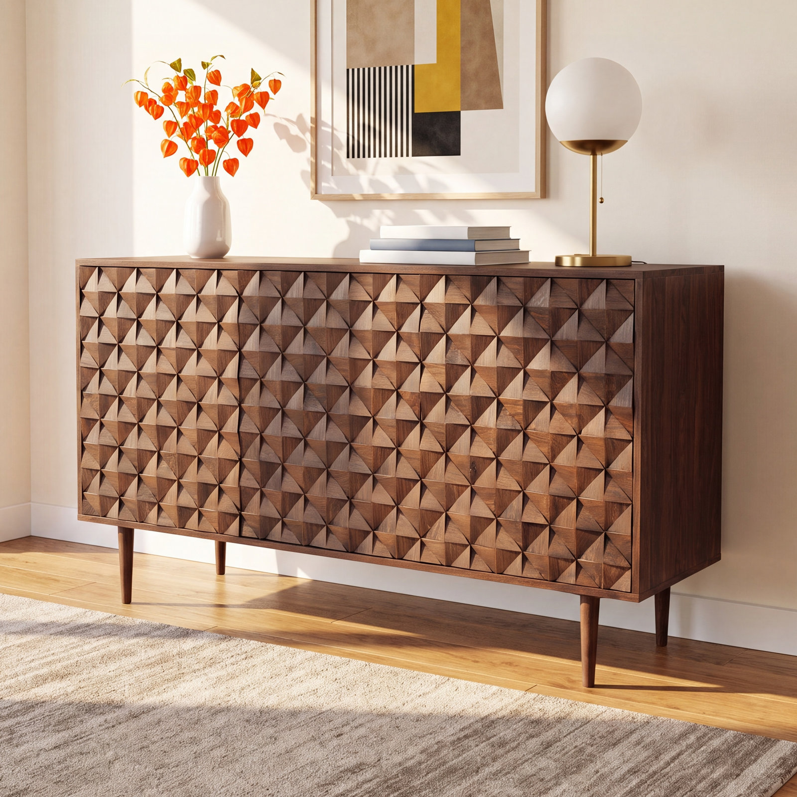 Arinze 58'' Sideboard, Brown