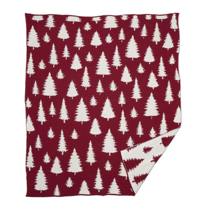 Knitted Throw Blanket
