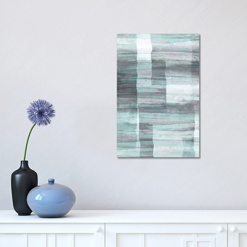 Shades Of Grey by Eva Watts - Wrapped Canvas Painting, 30.48 cm H x 45.72 cm W