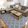 Soft Moroccan-Style Bedroom Rug, Shaggy Modern Area Rug