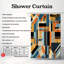 Abstract Assortment - Rideau de douche Premium-761078926