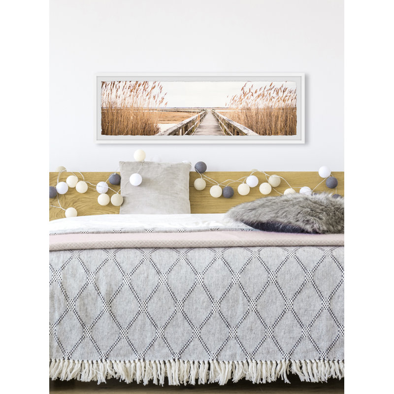 Live In Bliss - Single Picture Frame Print, 38cm H x 114cm W x 3.81cm D