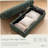 Oversized Chaise Lounge Indoor,Faux Rabbit Fur Sofa Bed with Storage Ottoman and Armrests-2020541930