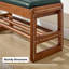 Entryway Shoe Organizer Bench with Open Storage-1163893587