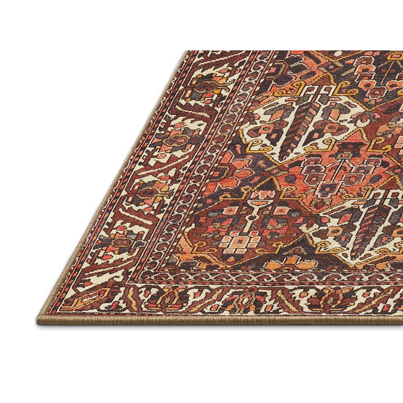 Oriental Indoor Rug, Rectangle 7' x 9'