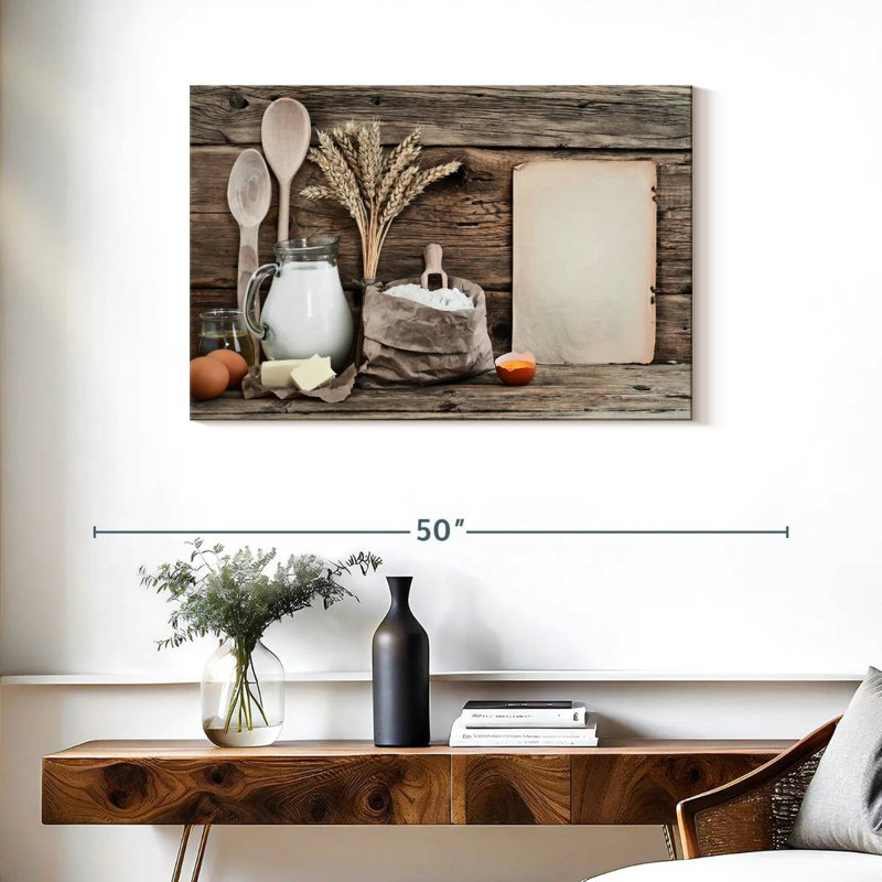 Senne Rustic Baking, 24" H x 36" W