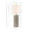 Ribbed Ceramic Table Lamp