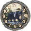 Horloge murale en résine