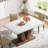 Farmhouse Dining Table Durable and Stylish for Modern and Rustic Interiors-121831292