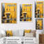 «Leannie Yellow Gray New York Harlem Rhythm» sur impression sur toile-1363884966-1363884990